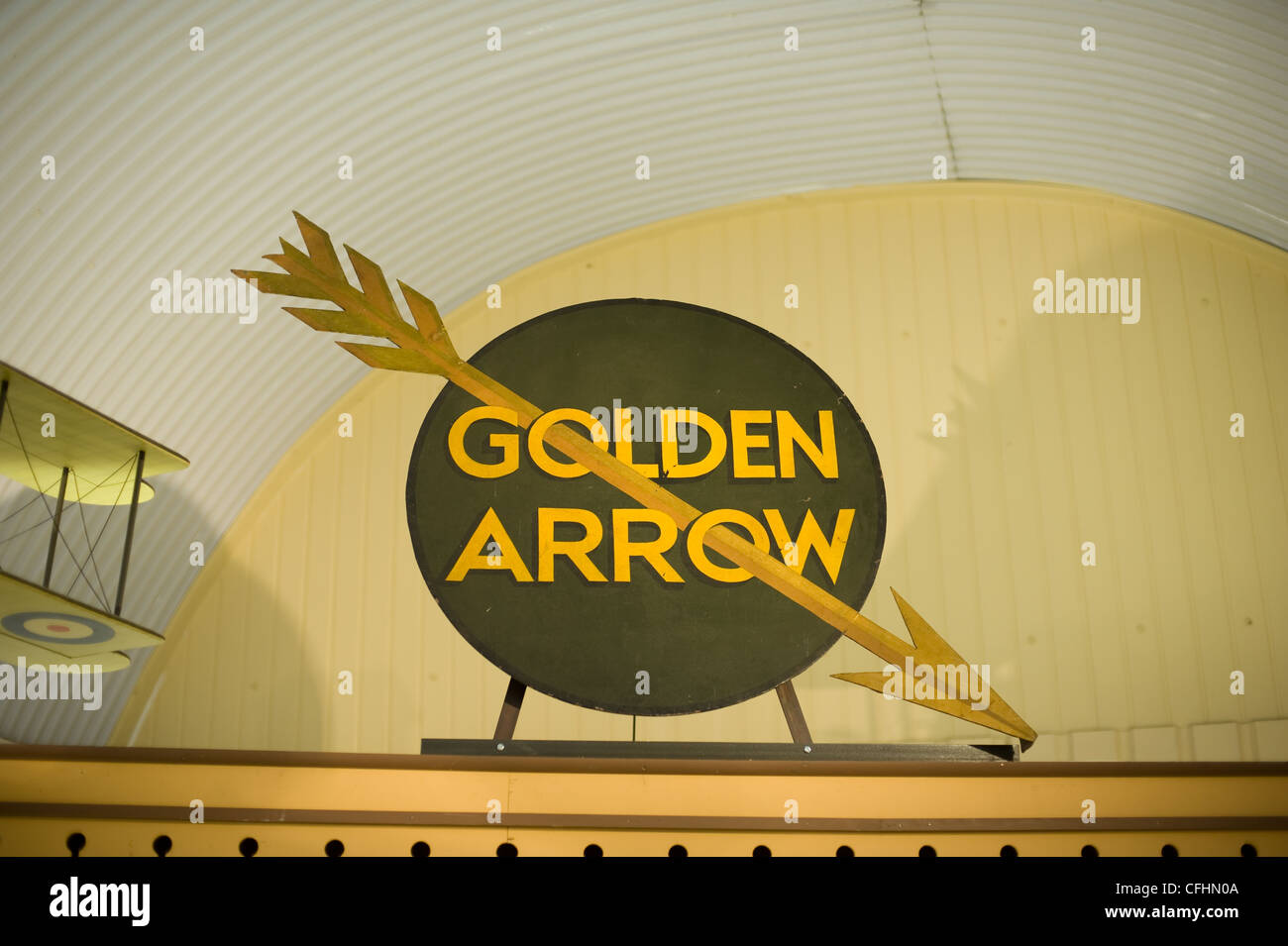 Golden Arrow, Brighton Museo de Juguetes y Modelos Foto de stock