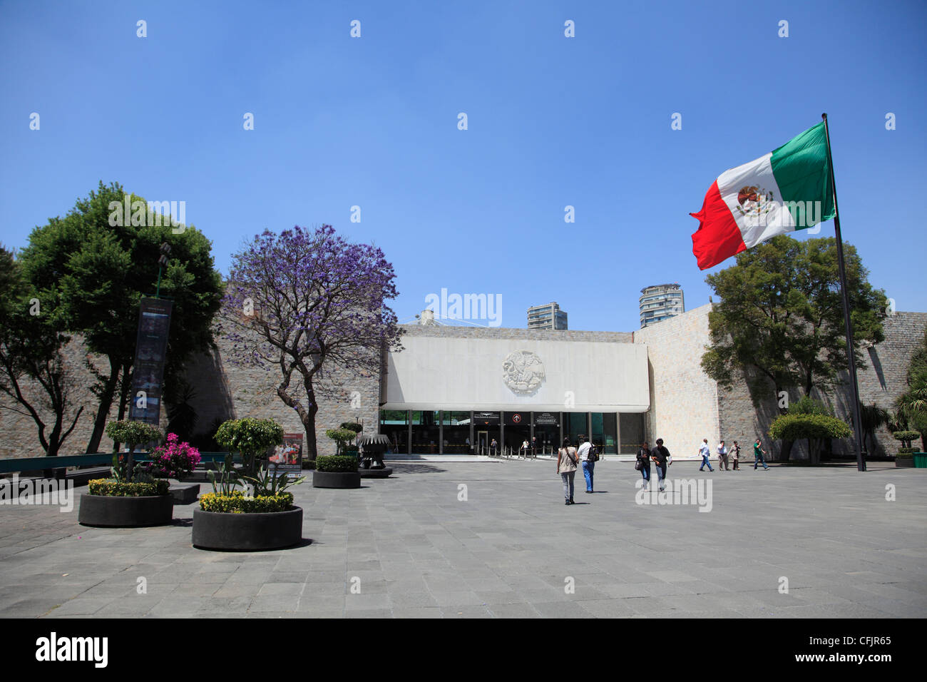 Museo Nacional de Antropología, Ciudad de México, México, América del Norte Foto de stock