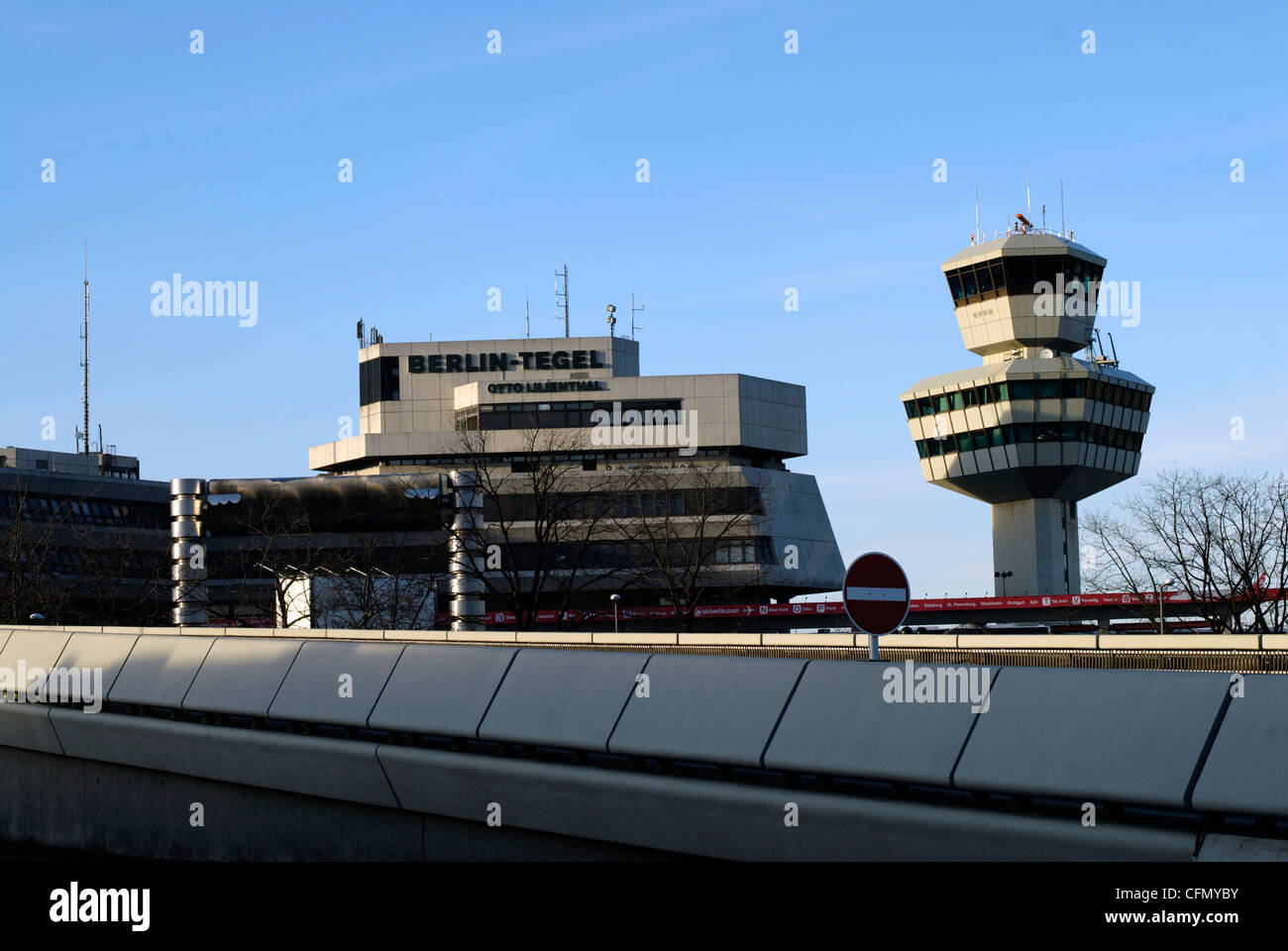 El Aeropuerto de Berlín-Tegel, Otto Lilienthal Foto de stock