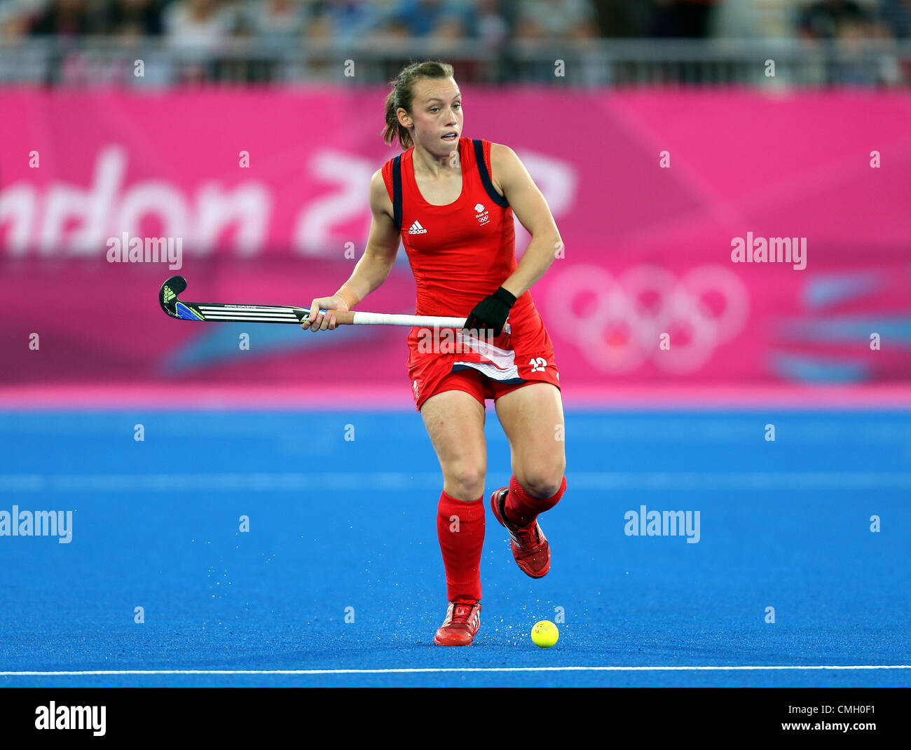 CHLOE ROGERS GRAN BRETAÑA STRATFORD Londres Inglaterra 08 de agosto de 2012 Foto de stock