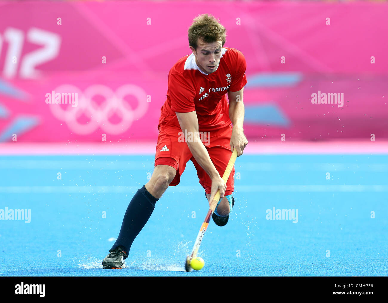 MATT DALY GRAN BRETAÑA STRATFORD de Londres, Inglaterra el 11 de agosto de 2012 Foto de stock