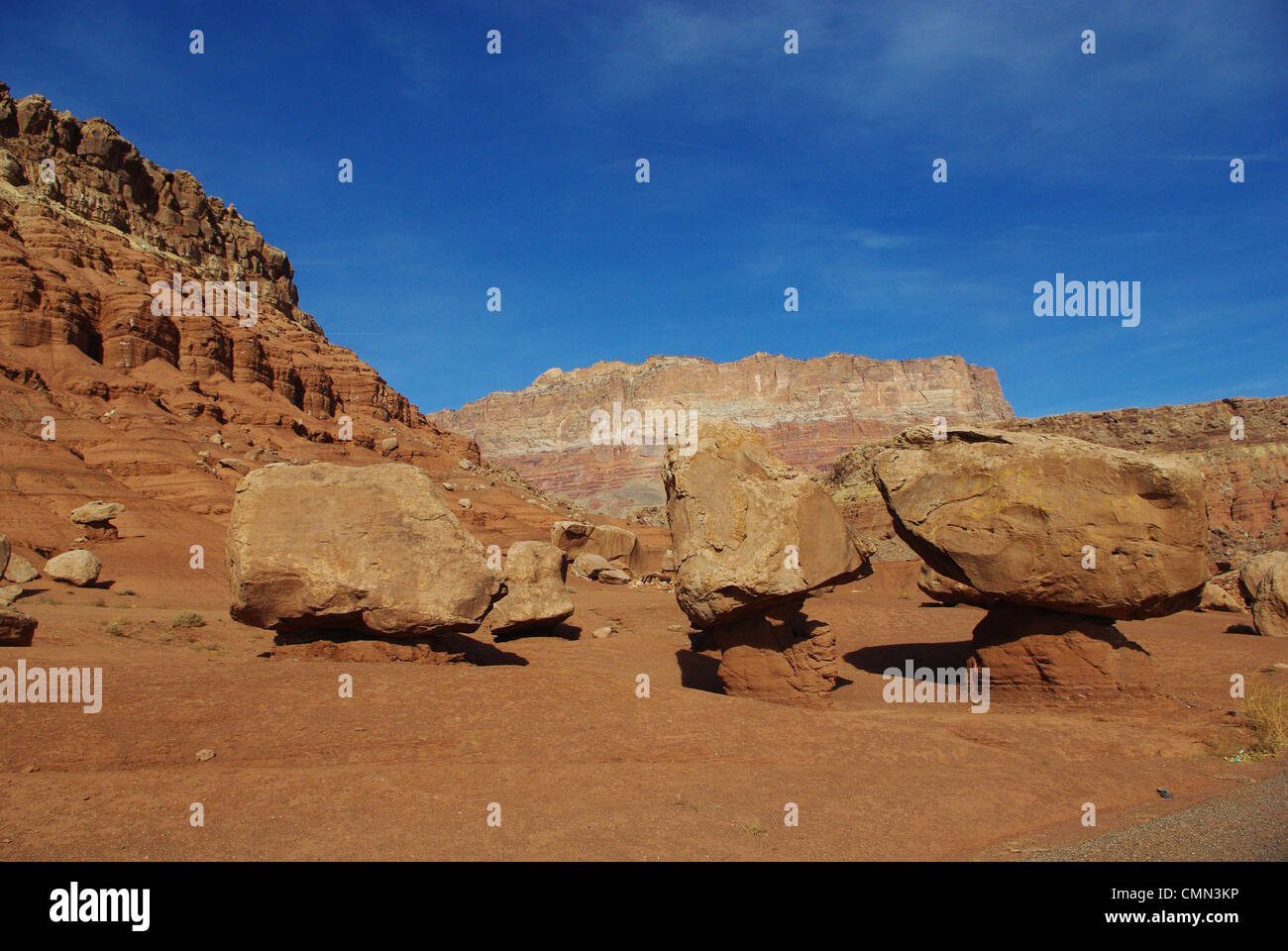 Hermosas rocas, acantilados Vermillion, Arizona Foto de stock
