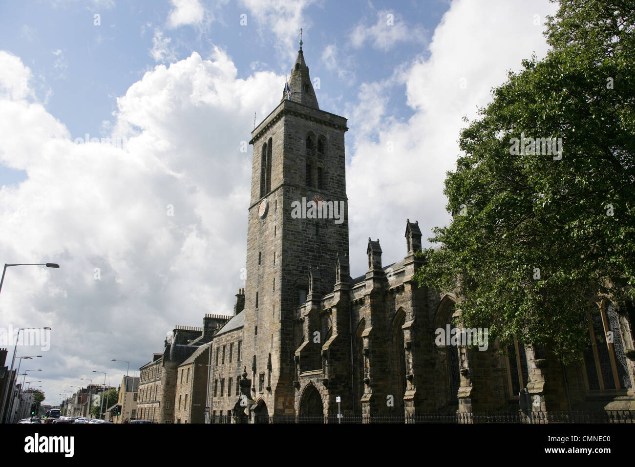 La Capilla de St Salvators Fife St Andrews. Foto de stock