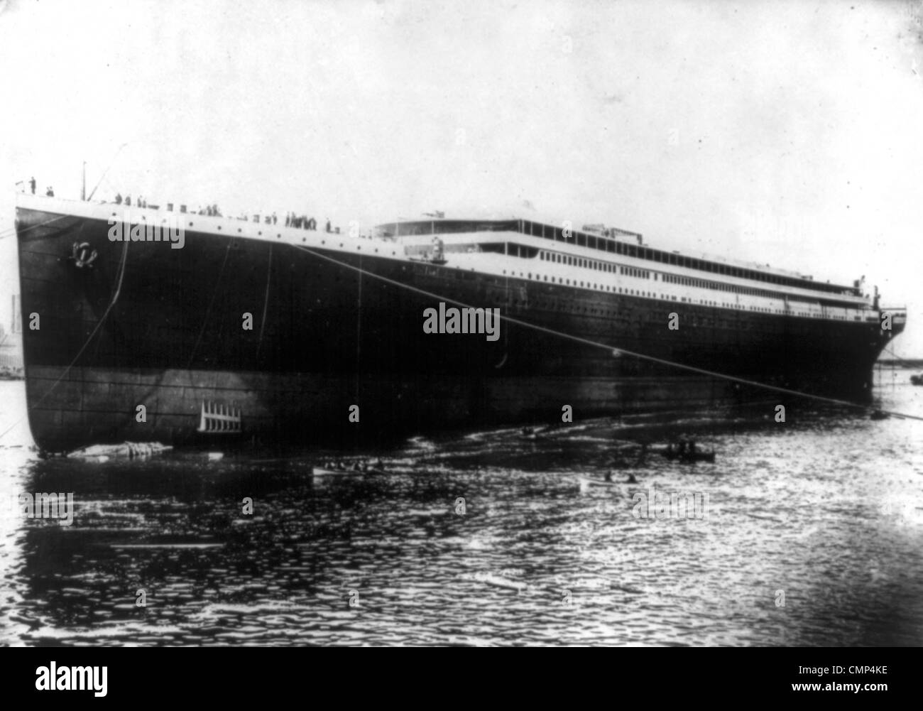 Barco Titanic Foto de stock