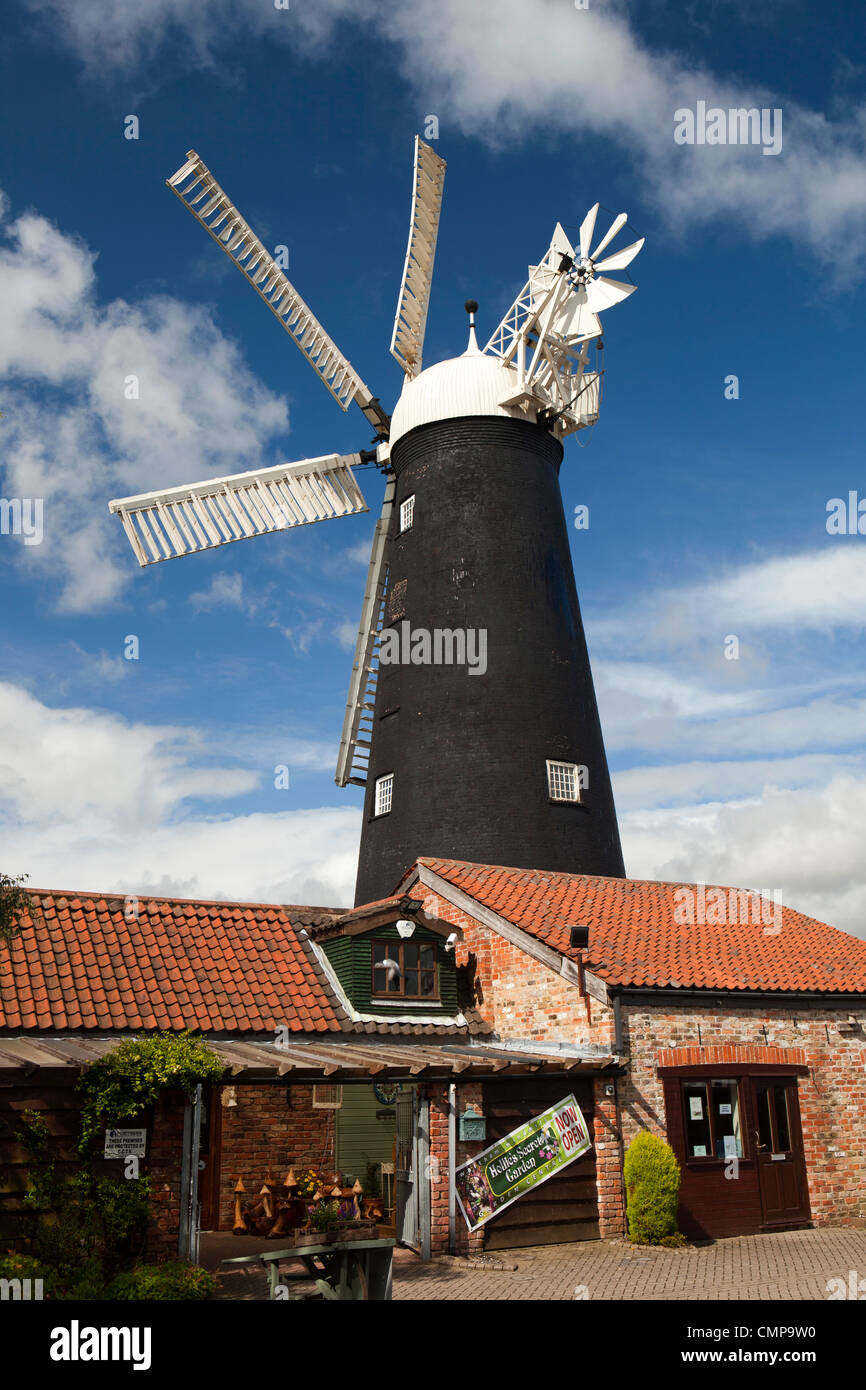 Reino Unido, Inglaterra Lincolnshire, Cleethorpes, Waltham Windmill Foto de stock