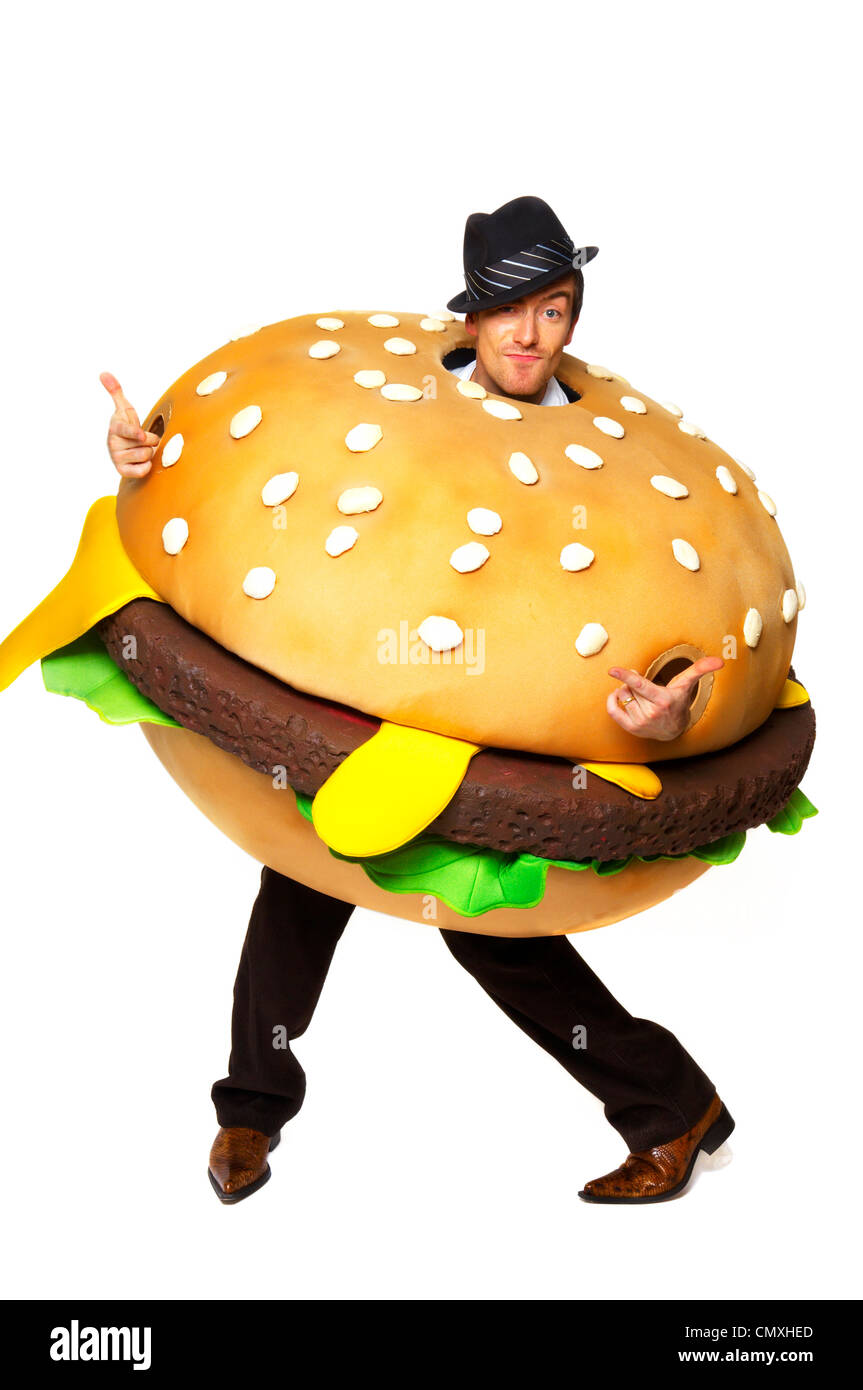 Burger costume fotografías e imágenes de alta resolución - Alamy