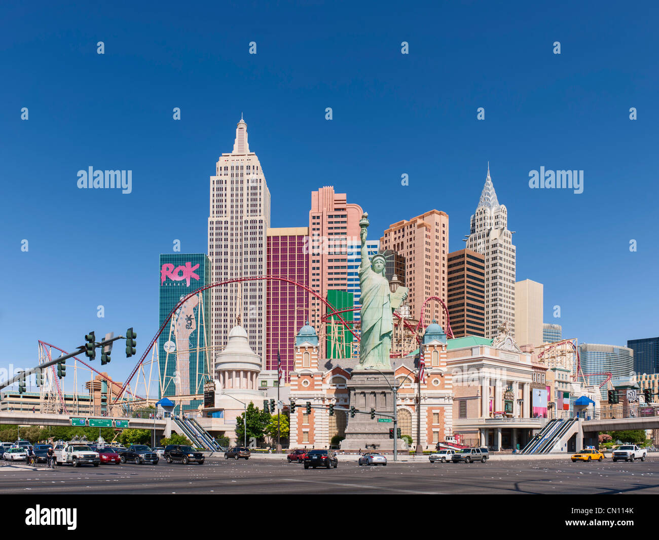 Nueva York, Nueva York, Las Vegas Paradise Foto de stock
