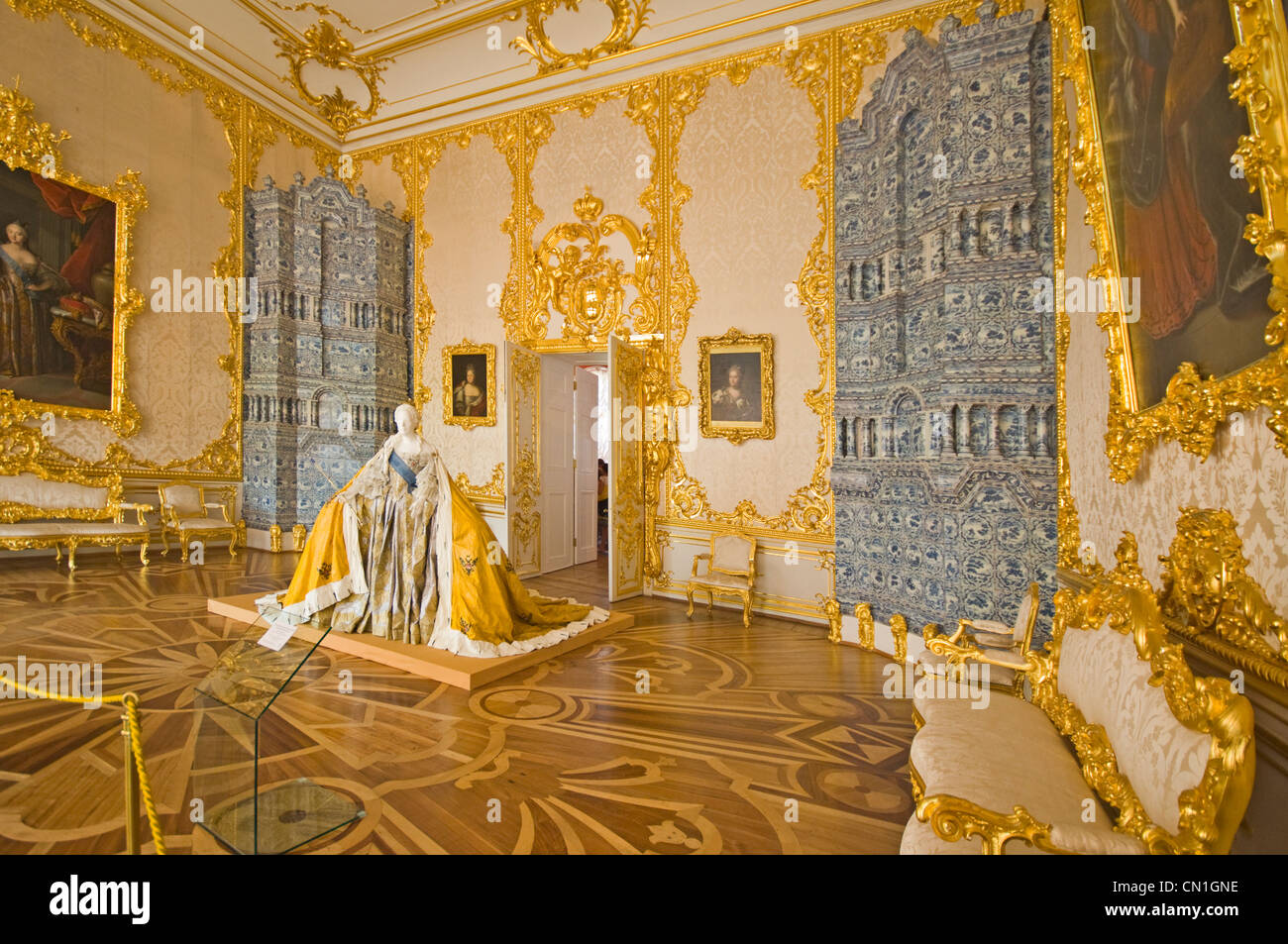 San Petersburgo, Rusia Pushkin (Palacio de Catalina) (1744) la estatua