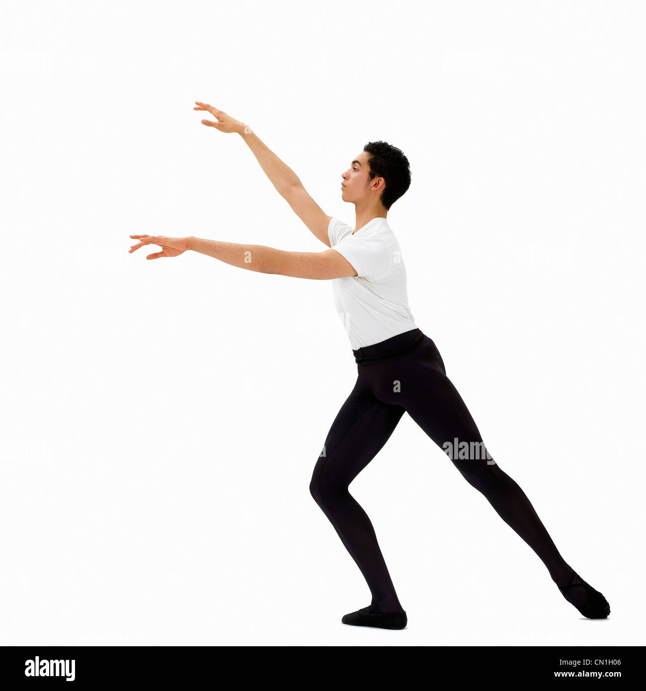 Bailarina de Ballet masculino Foto de stock