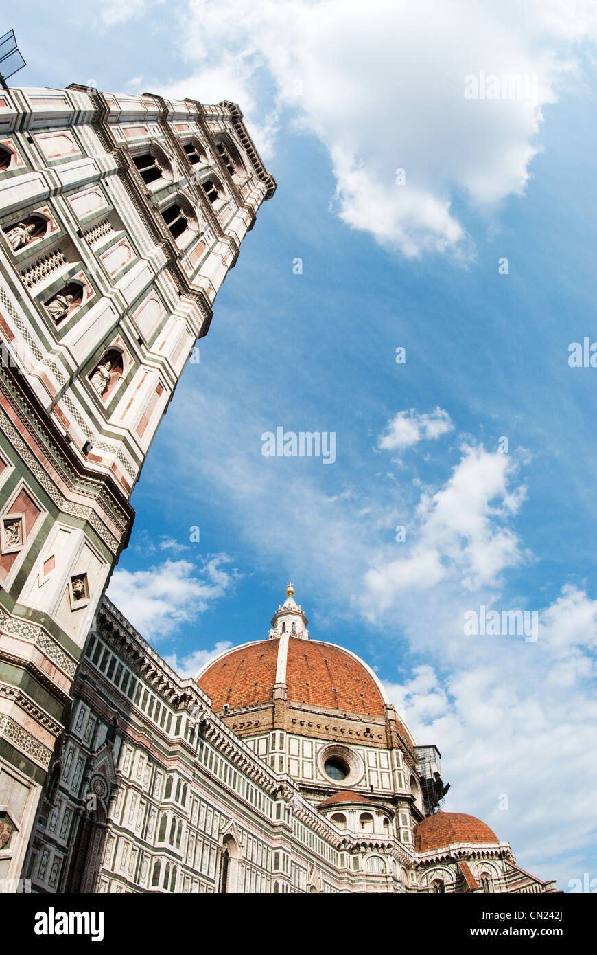 La catedral de Florencia, Florencia, Italia. Foto de stock