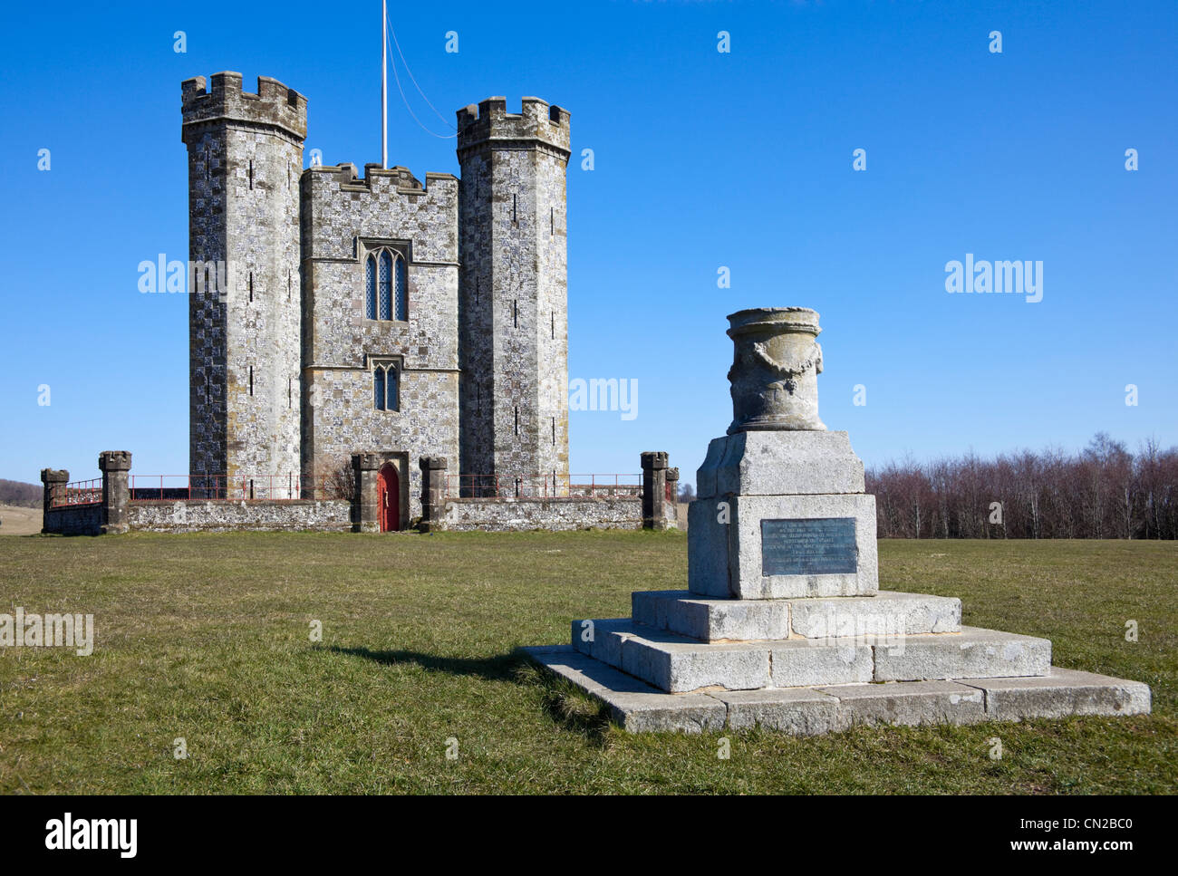 Torre Hiorne, Arundel, West Sussex, UK Foto de stock