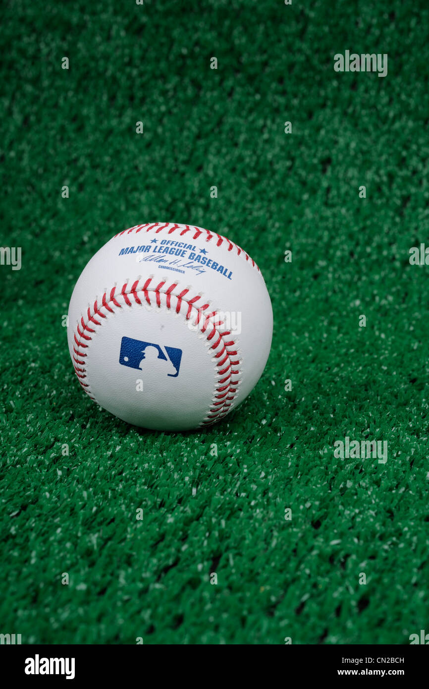 Las Grandes Ligas de Béisbol. Foto de stock