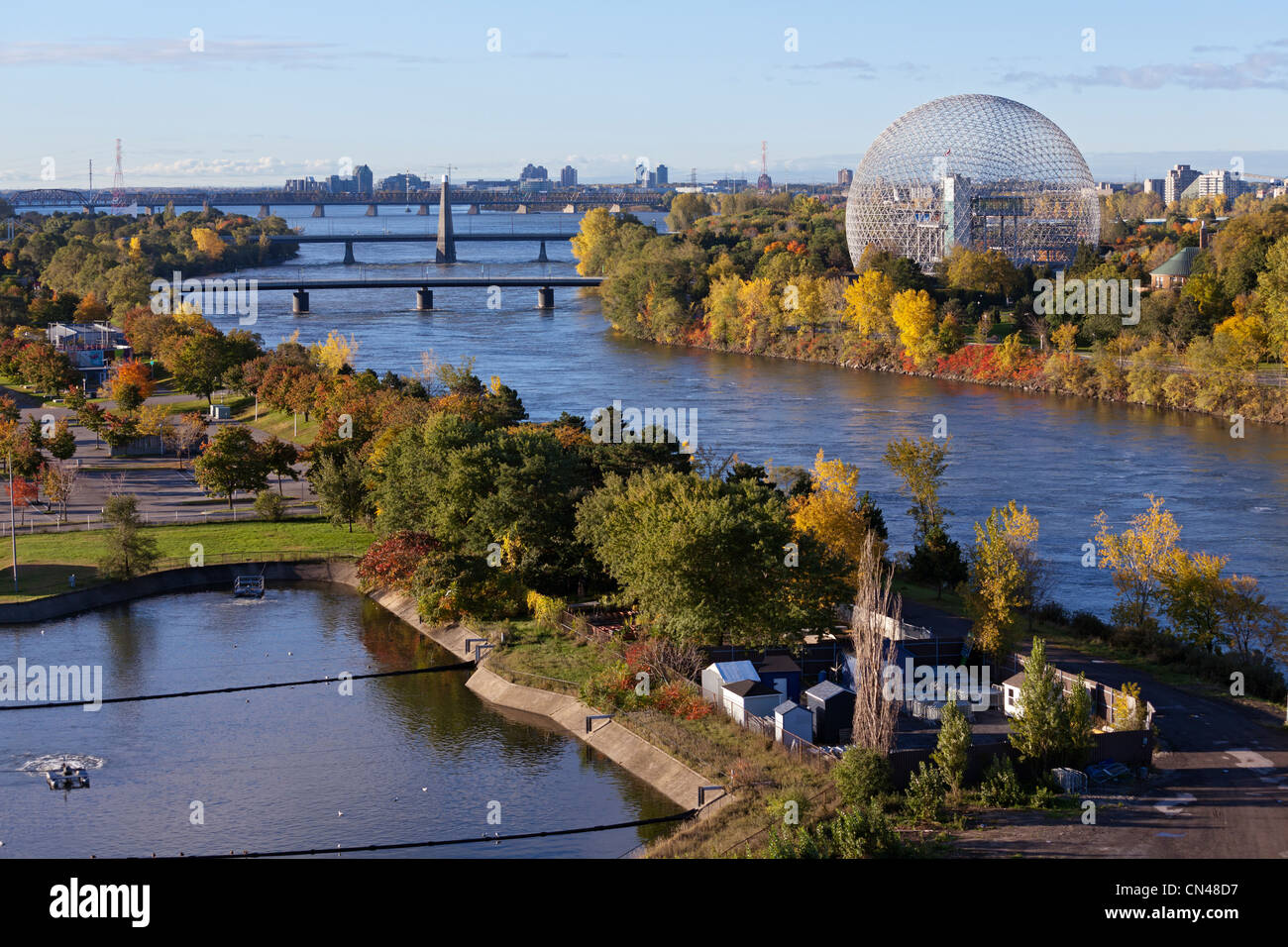 Canadá, provincia de Quebec, Montreal, Ile Notre Dame y Ile Sainte