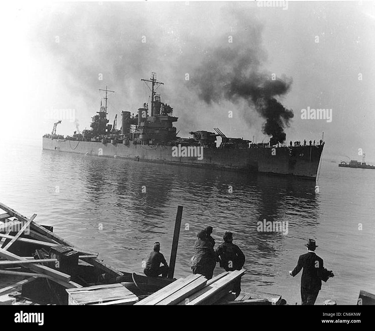 Uss boise Imágenes de stock en blanco y negro - Alamy