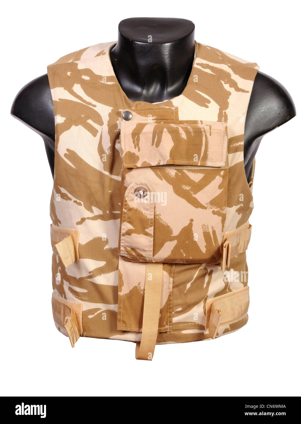 British ECBA trajes blindados de combate mejorado. Se utiliza para proteger  de lesiones de fragmentación y de pequeño calibre. Utilizado en Iraq y  Fotografía de stock - Alamy