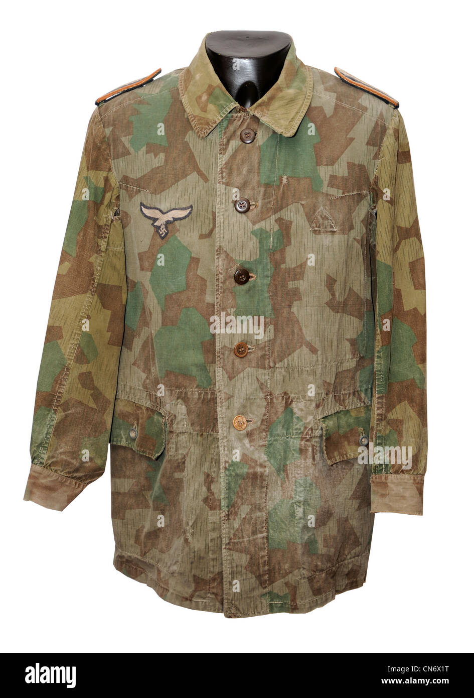 Ropa de camuflaje utilizado por las fuerzas militares. WW11 Camo tropas de  tierra de la Luftwaffe alemana Fotografía de stock - Alamy