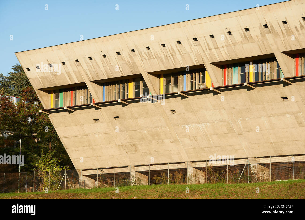 Corbusier firminy vert francia fotografías e imágenes de alta