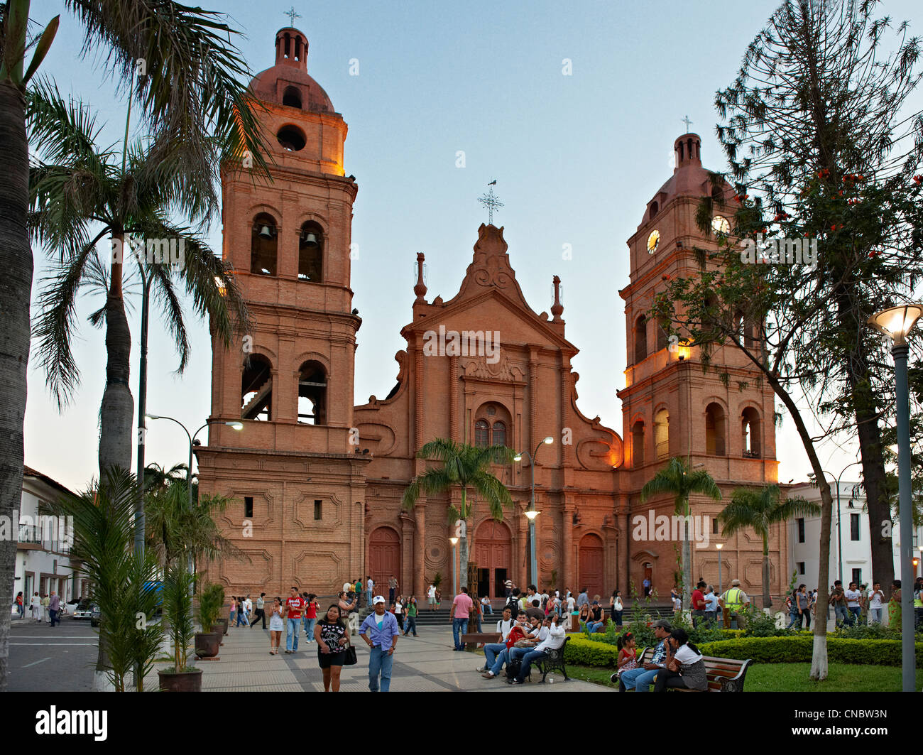 Catedral de Santa Cruz, La Plaza 24 de septiembre, Bolivia, América del
