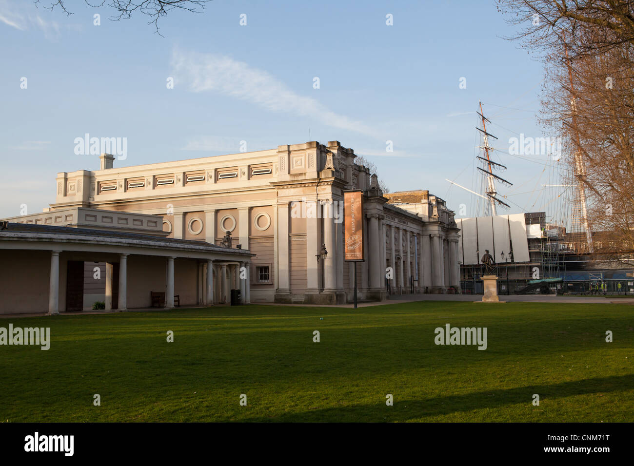 Greenwich old naval college Foto de stock