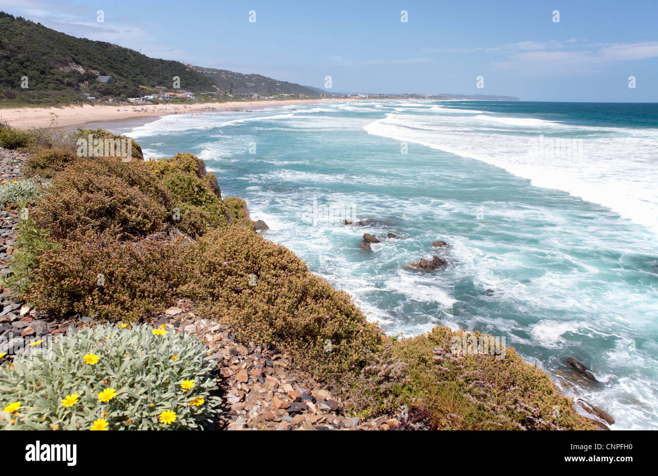 Wilderness Beach, Western Cape, Sudáfrica Foto de stock