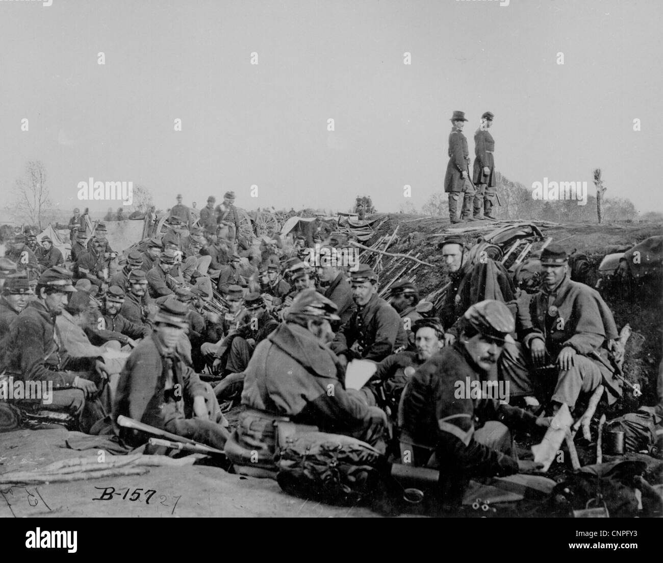 La Guerra Civil Americana (1861-1865) guerra archivo fotográfico Fotografía  de stock - Alamy