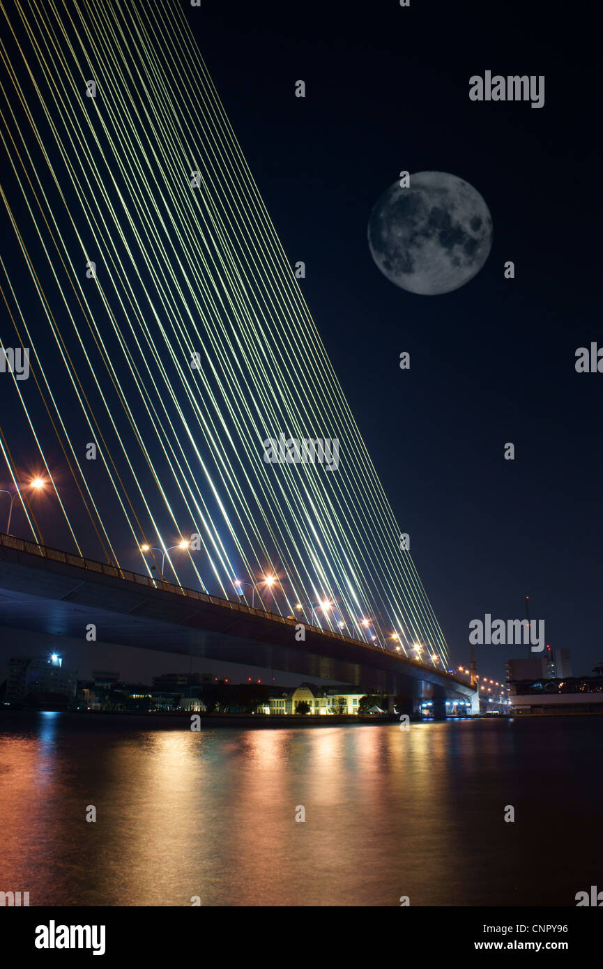 Puente colgante rígido fotografías de alta resolución - Alamy