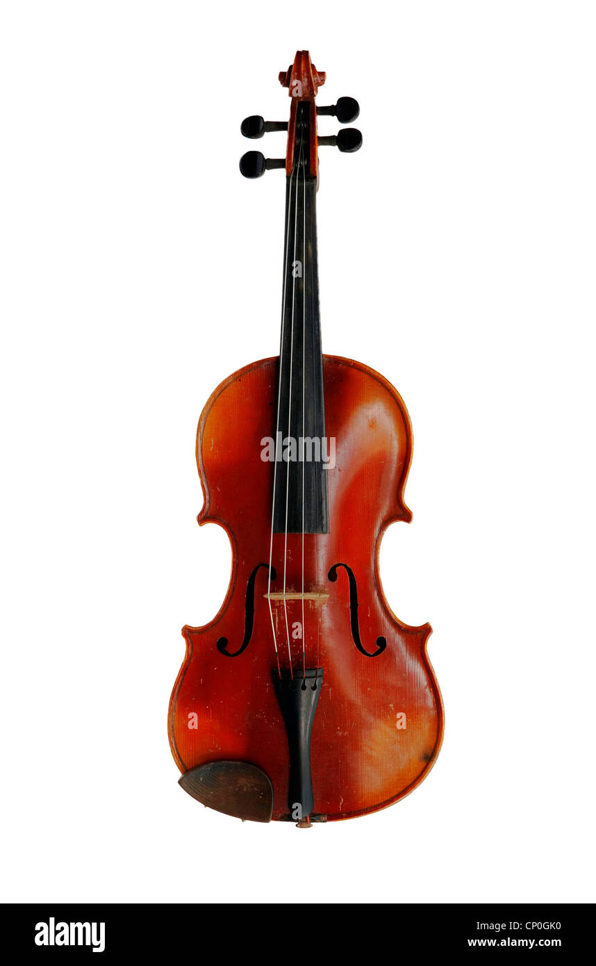 violín antiguo Foto de stock