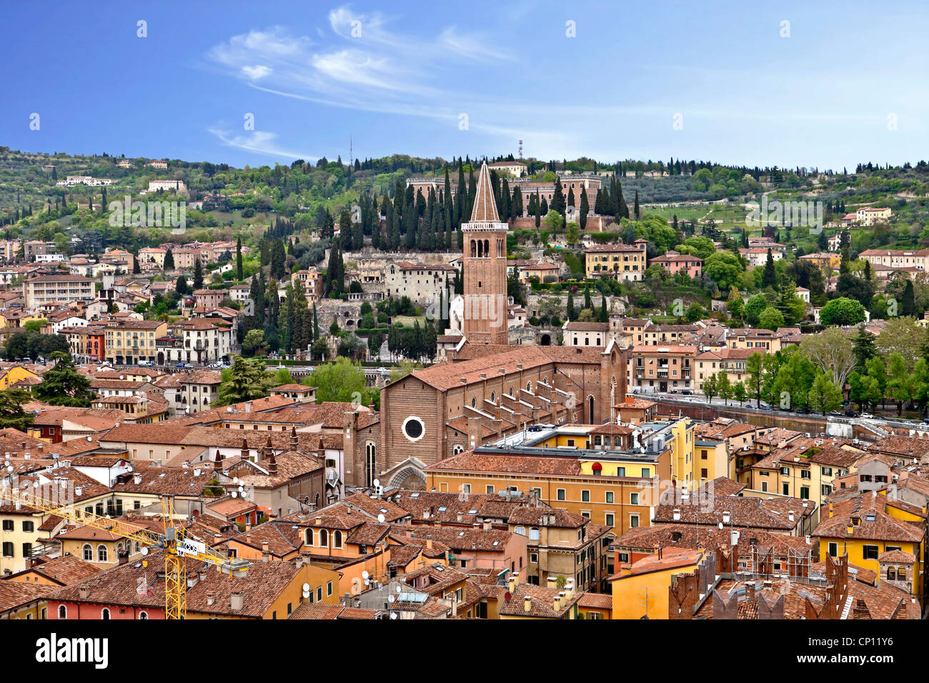 Sant'Anastasia, Verona, Véneto, Italia Foto de stock