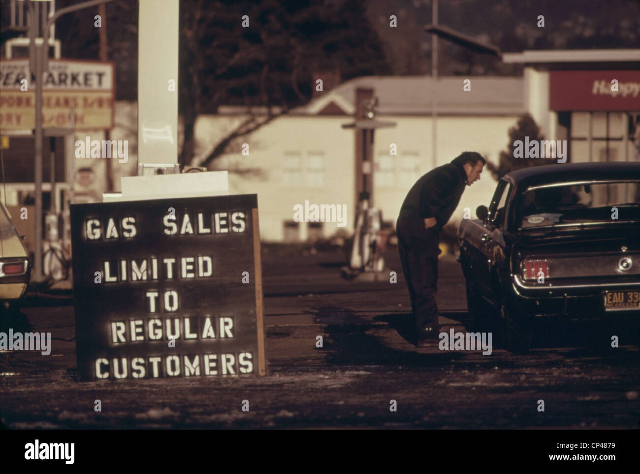 Crisis energética de los setenta fotografías e imágenes de alta