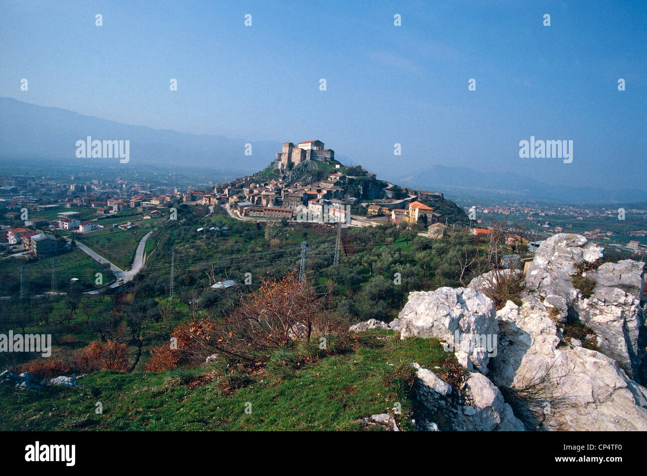 Campania - Montesarchio (BN). Foto de stock