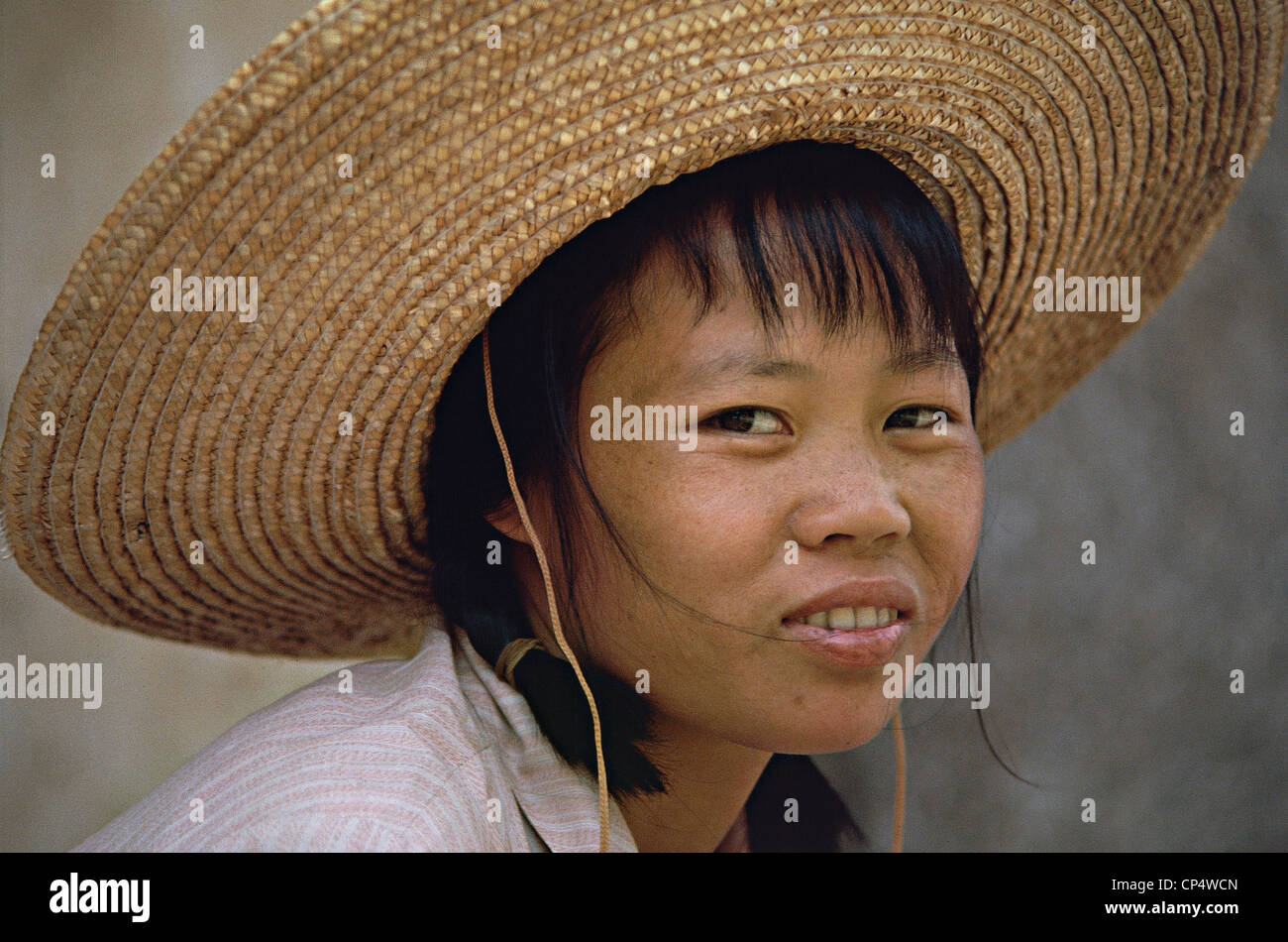 China la especie humana Foto de stock