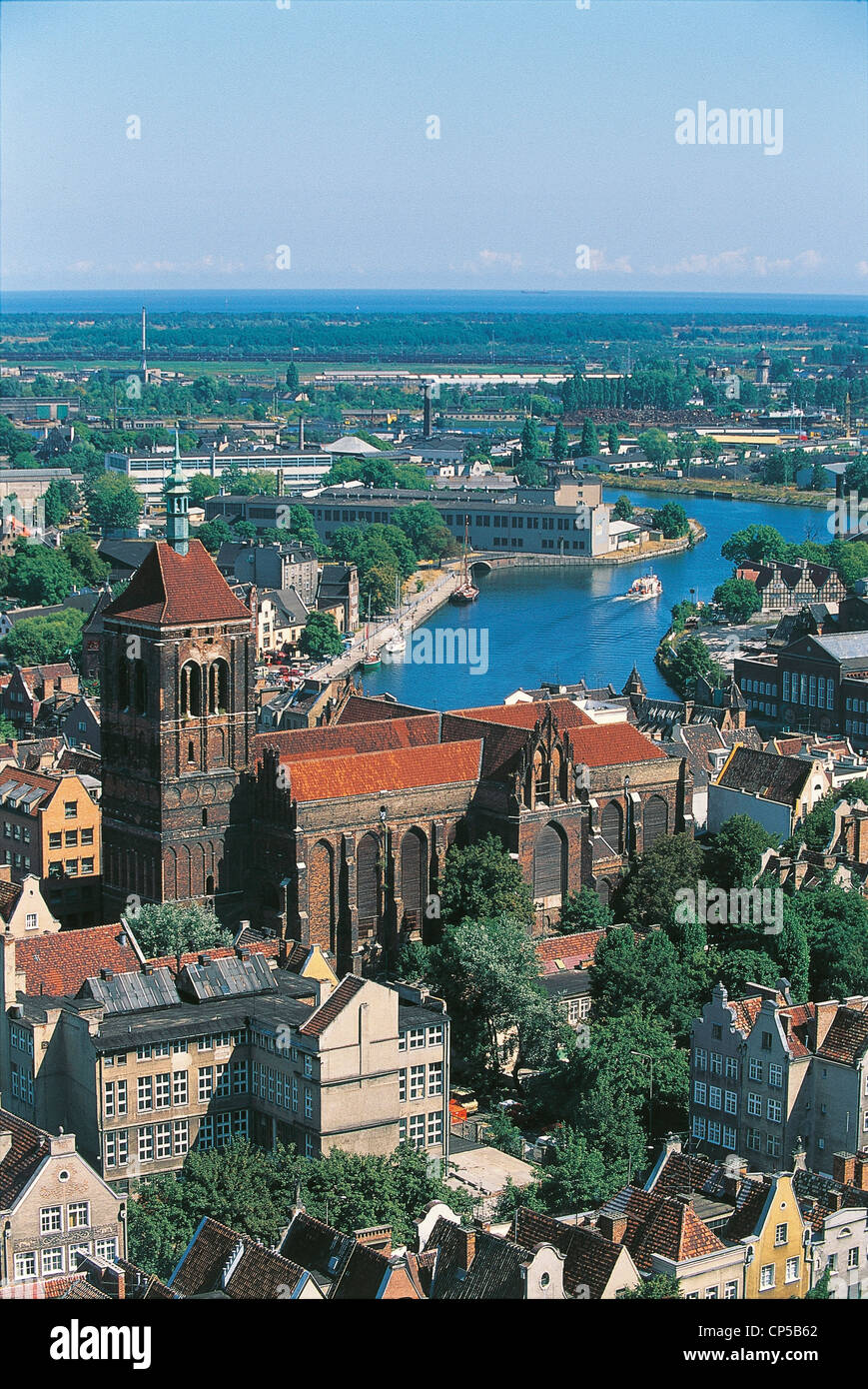 Polonia, Pomerania. GDANSK, la catedral Foto de stock