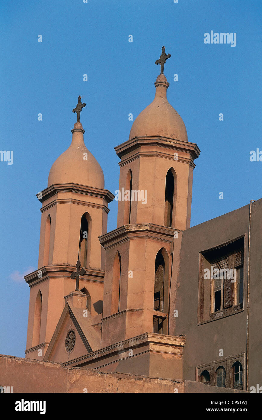 Egipto - El Cairo, el barrio copto. La Iglesia Copta de Abu Sarga (St.  Sergio). Particular Fotografía de stock - Alamy