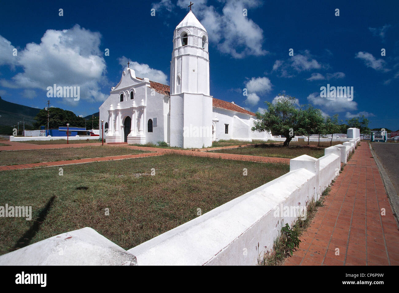 Venezuela - Falcon - Península de Paraguaná (Península de Paraguaná) - Santa Ana. La iglesia (siglo XVI-XVII) Foto de stock