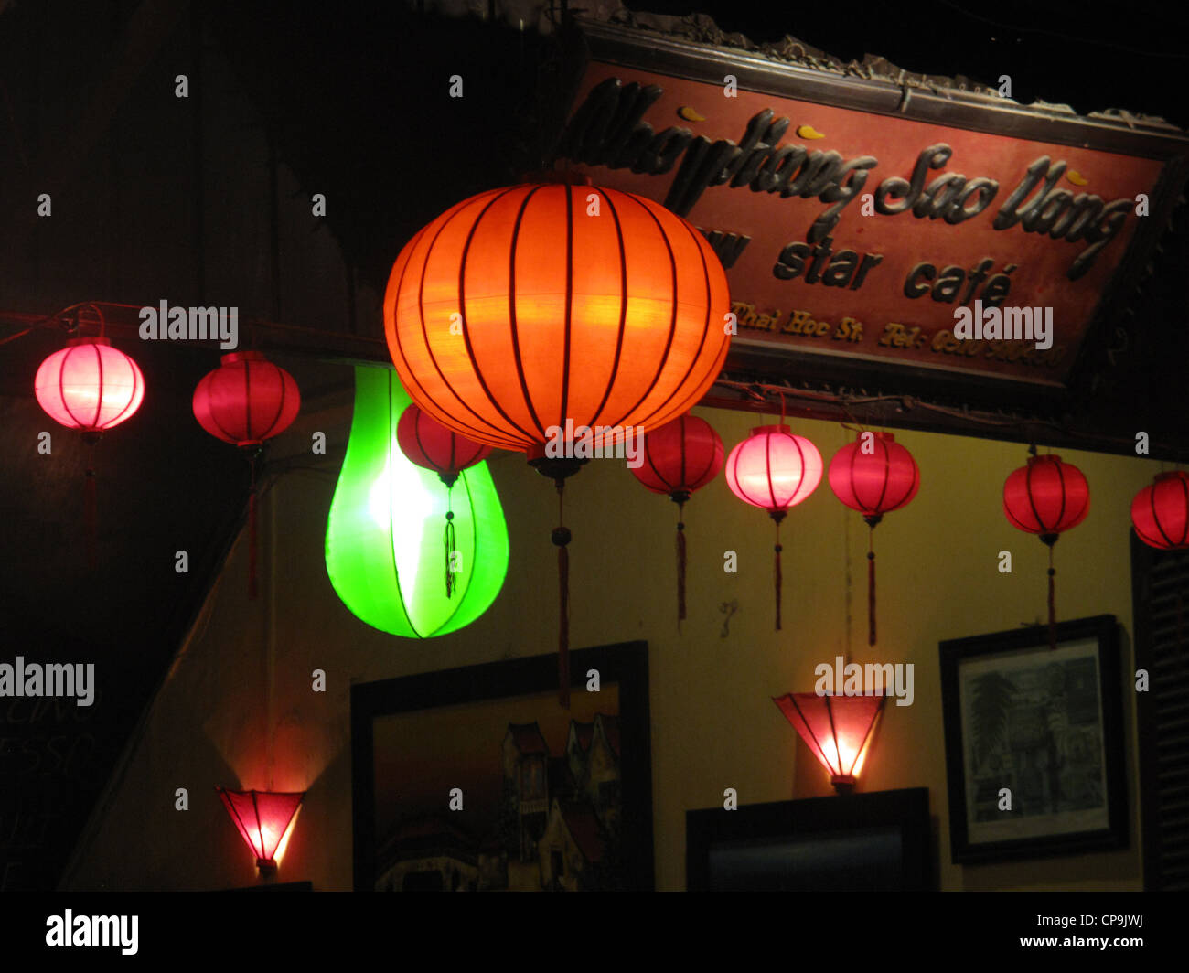 Lampions, Laternen, Hoi An, Vietnam, Asien Foto de stock