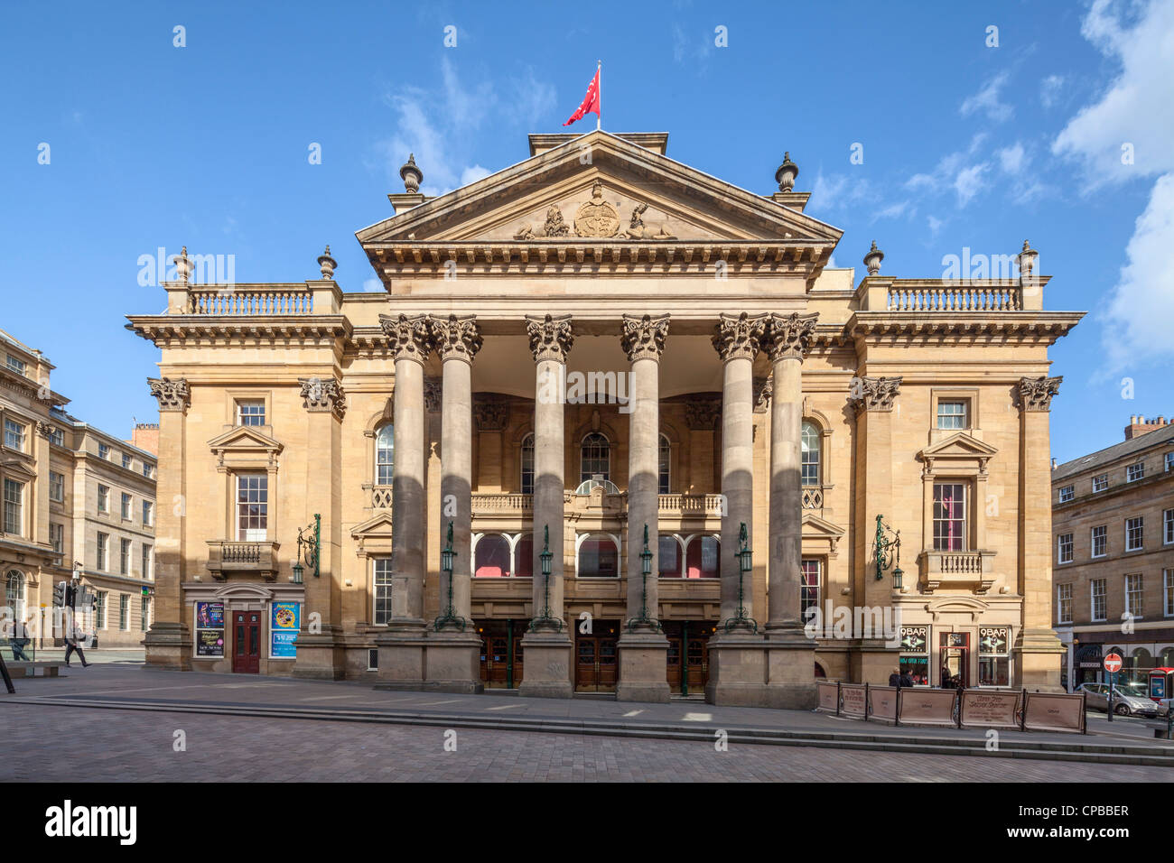 El teatro Royal, Newcastle upon Tyne Foto de stock