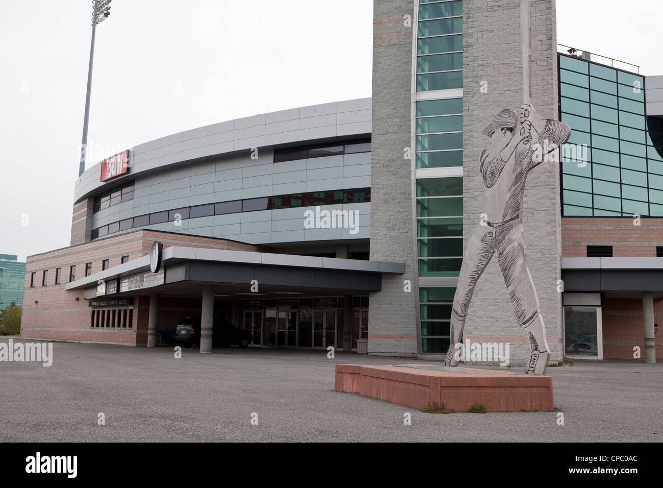 El estadio de béisbol de Ottawa es retratada en Ottawa. Foto de stock
