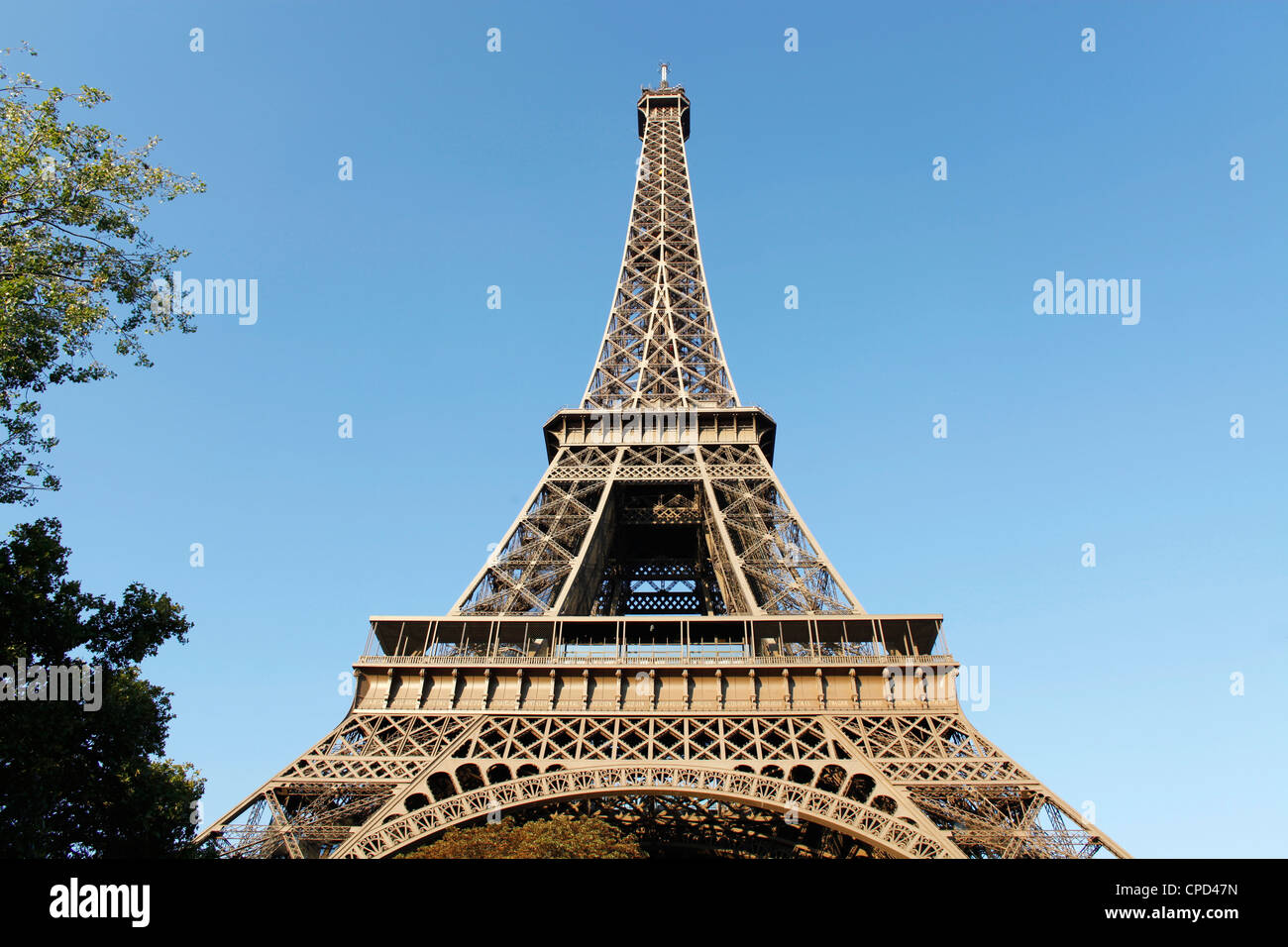 La torre Eiffel, en París, Francia, Europa Foto de stock