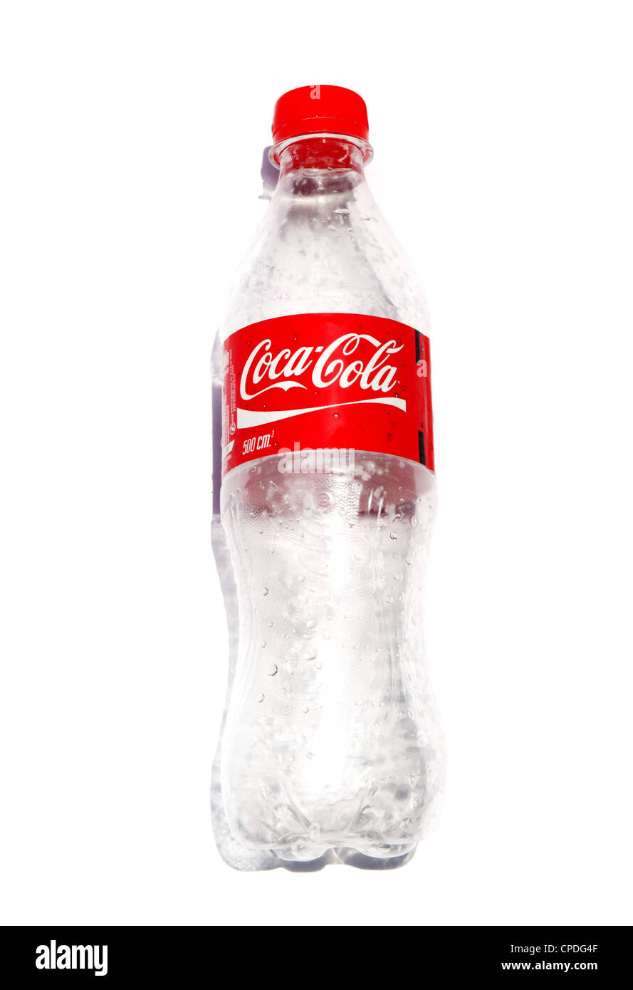 Botella de CocaCola de plástico vacía Fotografía de stock Alamy