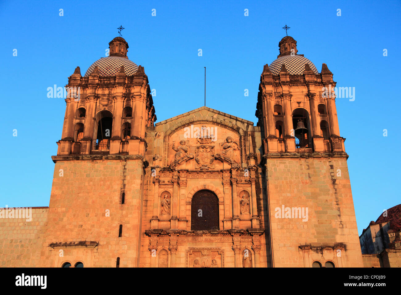 Iglesia de Santo Domingo (Iglesia de Santo Domingo), antiguo monasterio, la ciudad de Oaxaca, Oaxaca, México, América del Norte Foto de stock