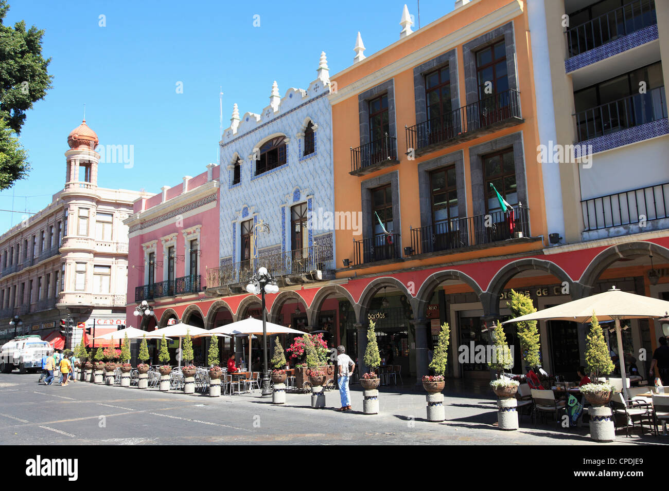 Puebla, centro histórico, Patrimonio Mundial de la UNESCO, en el estado de Puebla, México