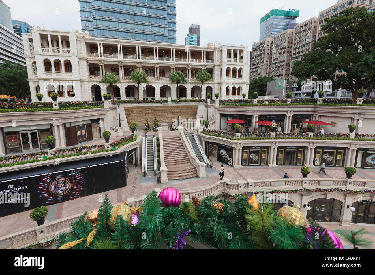 1881 Patrimonio, Tsim Sha Tsui, Kowloon, Hong Kong, China Foto de stock
