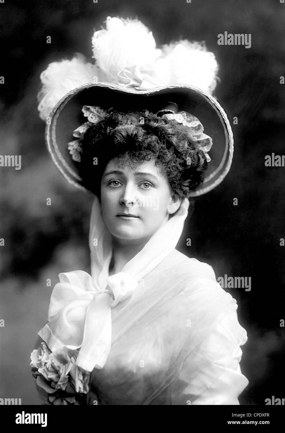 DAISY GREVILLE, Condesa de Warwick (1861-1938) Inglés socialite y amante del Rey Edward VII Foto de stock