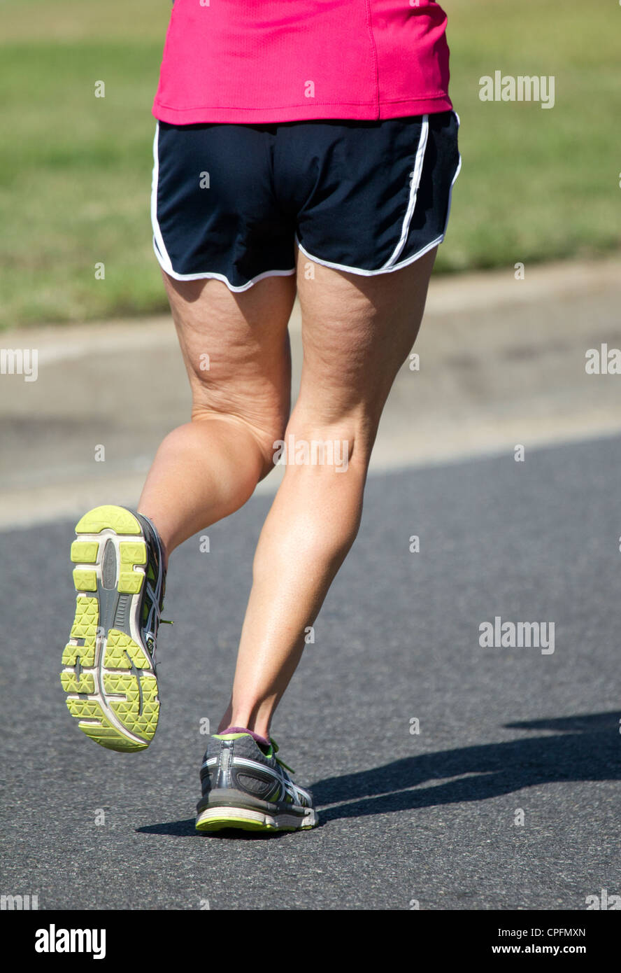 Maratón de Pasadena Foto de stock
