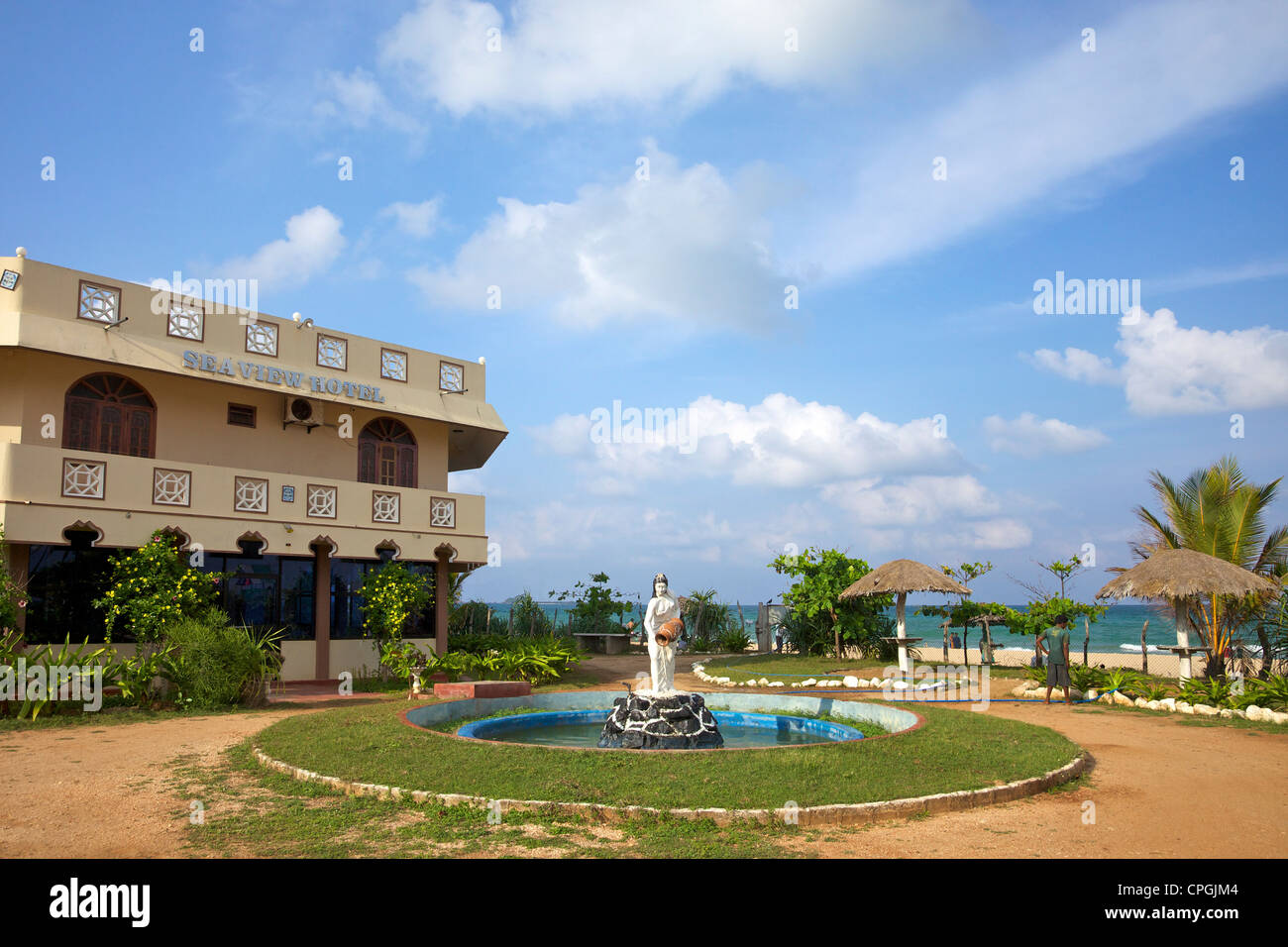 Seaview Hotel, Nilaveli, Trincomalee, Sri Lanka, Asia Foto de stock