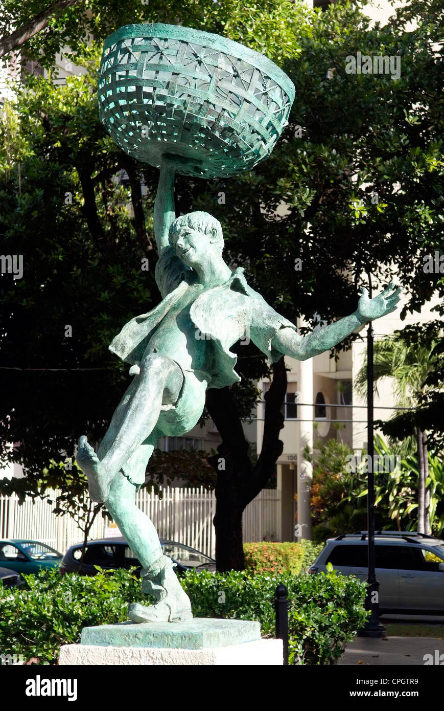 SAN JUAN PUERTO RICO Parque Antonia Quinones La Canasta Juan Boboy