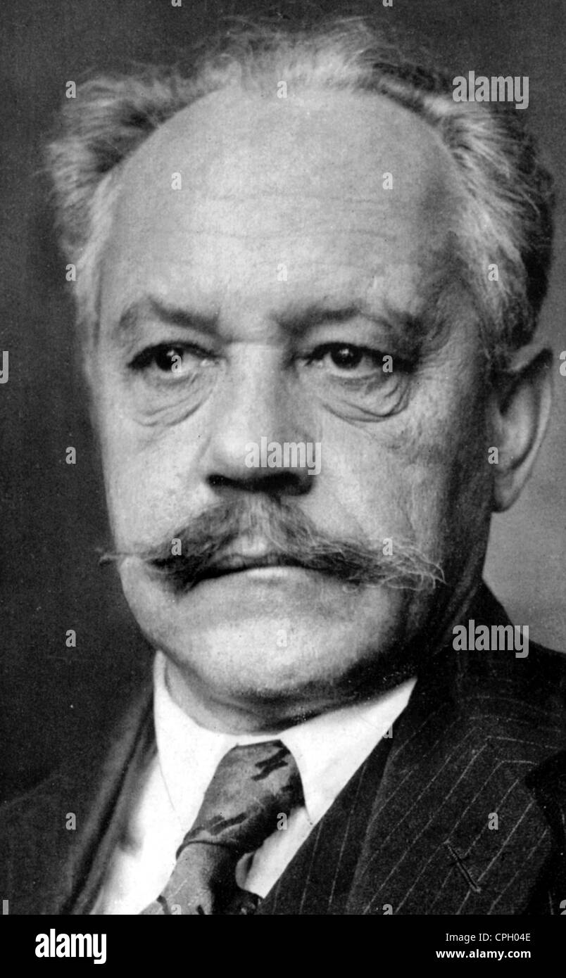 Sommerfeld, Arnold, 5.12.1868 - 26.4.1951, físico alemán, retrato, 1930, Foto de stock