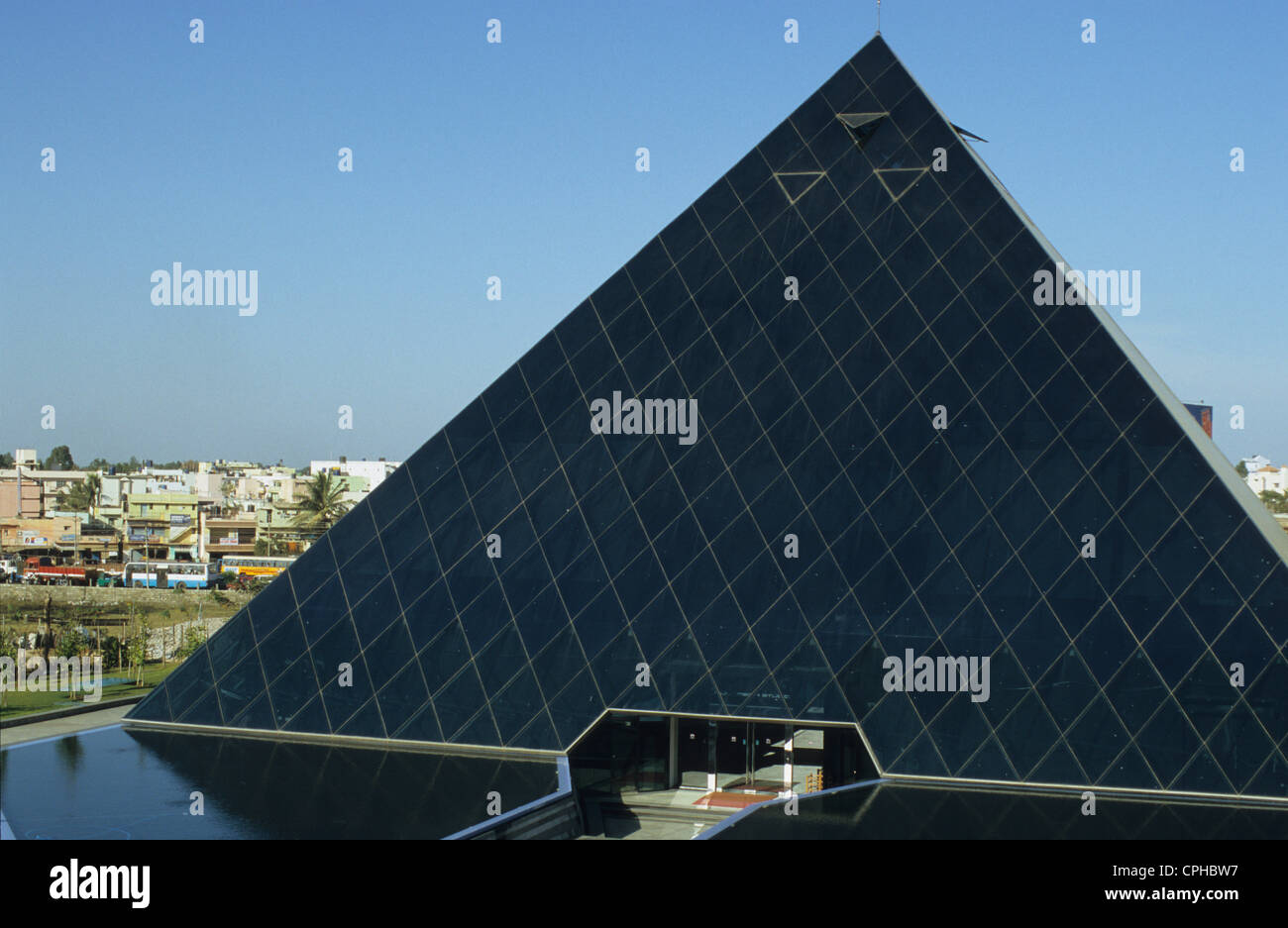 INDIA Bangalore, el campus de Infosys en la Ciudad Electrónica, Infosys es un importante desarrollador de software y ofrece e-solution Foto de stock