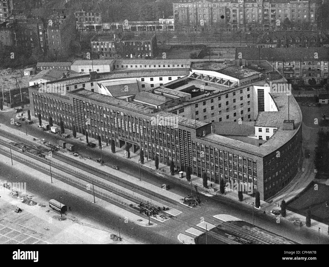 Centro de radiodifusión de Berlín Foto de stock