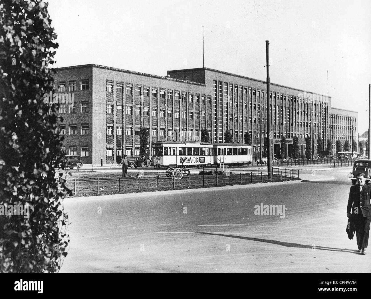 Berlín Broadcasting Center, 1937 Foto de stock